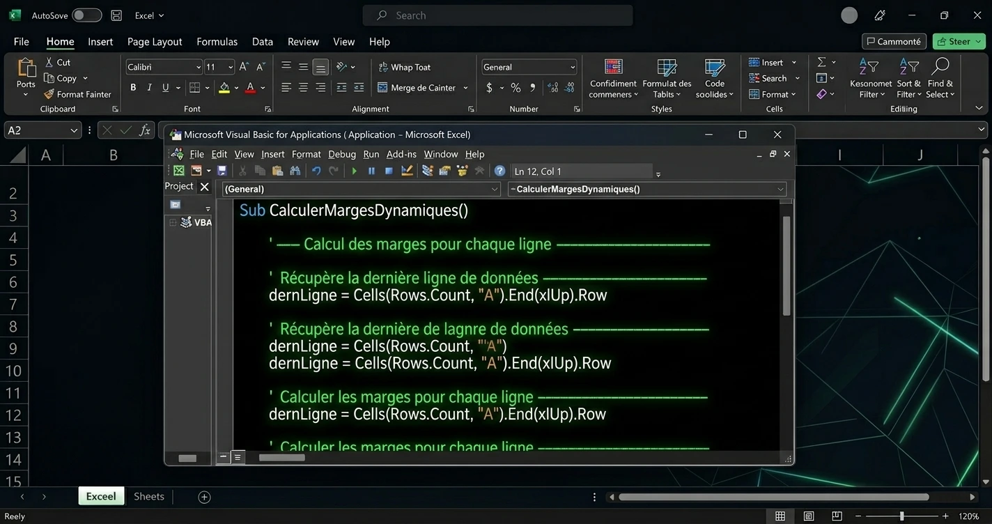 Automatisation VBA Excel PME